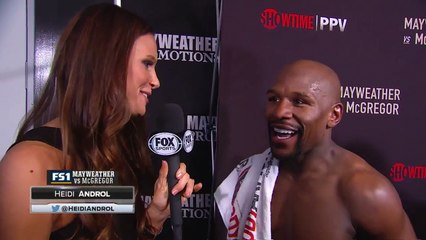 Floyd Mayweather vs Conor McGregor | interview after the fight