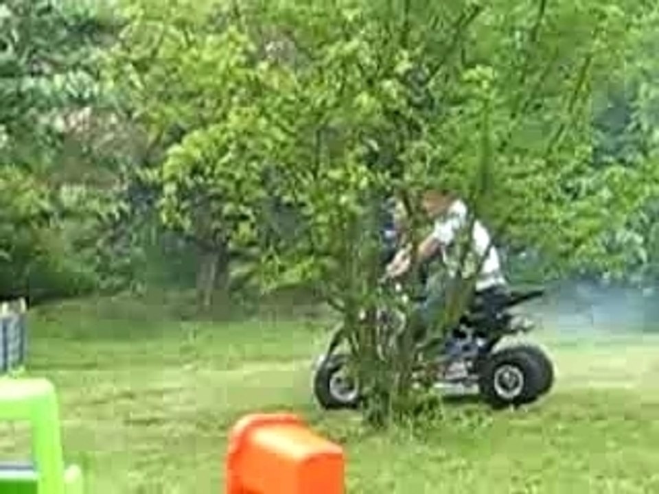 Quentin et le pocket Quad