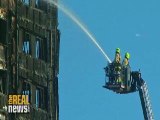 Ovni aparece mientras bomberos apagan incendio Inglaterra
