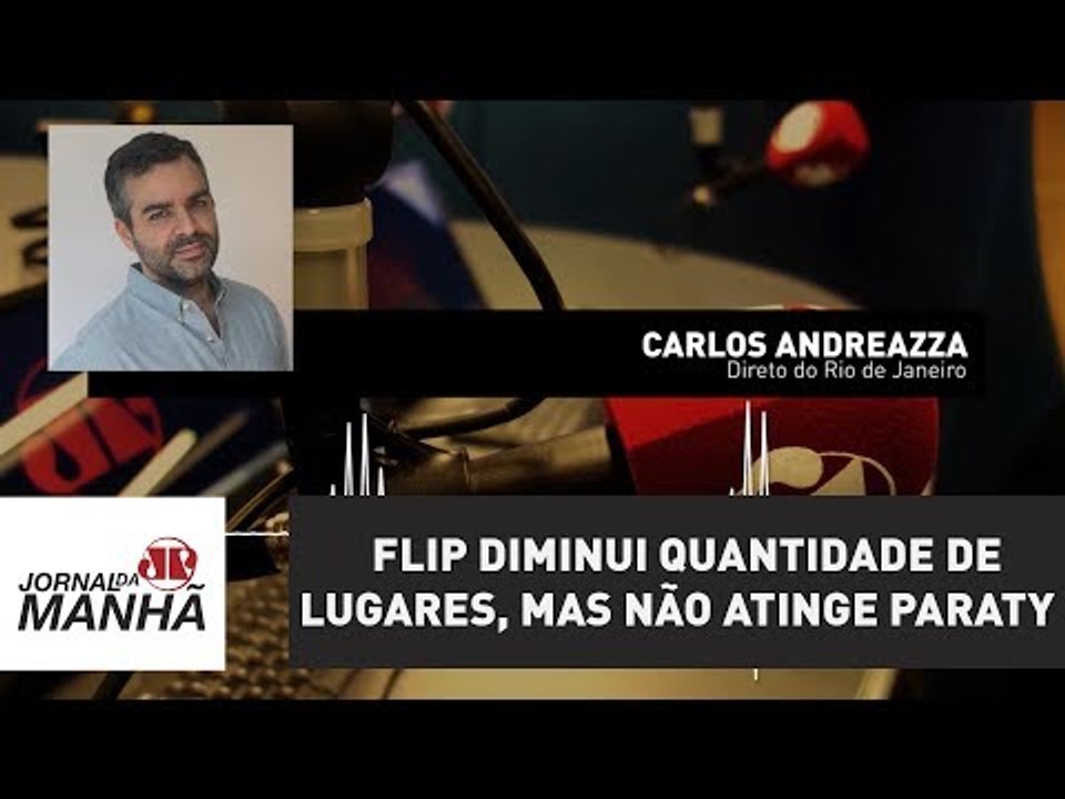 Flip diminui quantidade de lugares, mas sem impacto no público que vai a Paraty | Carlos Andreazza