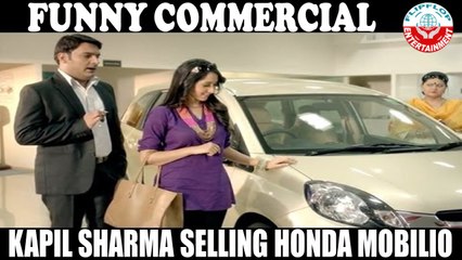 Kapil Sharma Selling Honda Mobilio _ Very Funny Commercial
