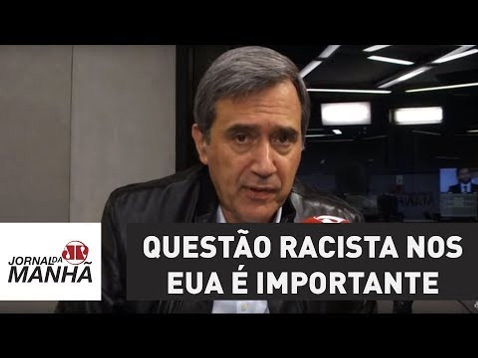 Questão racista nos EUA é importante e a cada dia Trump comete um erro grave | Marco Antonio Villa