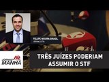 Três juízes poderiam assumir o STF no lugar de Mendes, Lewandowski e Toffoli | Felipe Moura Brasil