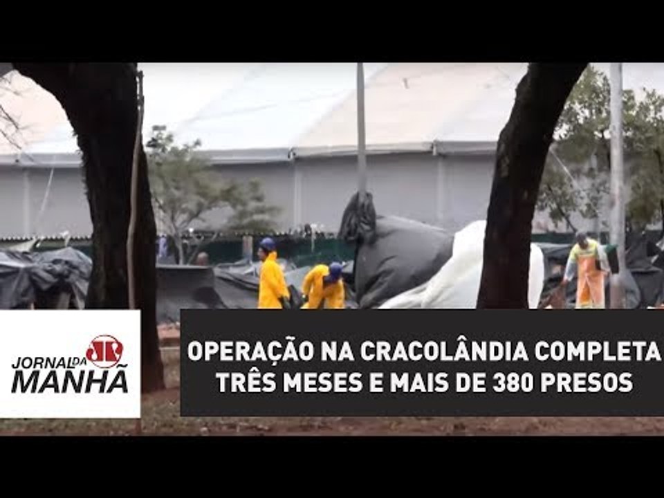 Operação na Cracolândia completa três meses com mais de 380 pessoas detidas