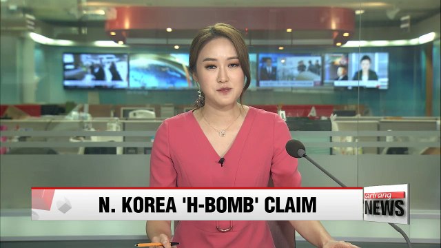 N. Korea claims to have developed ICBM h-bomb as Kim Jong-un observes
