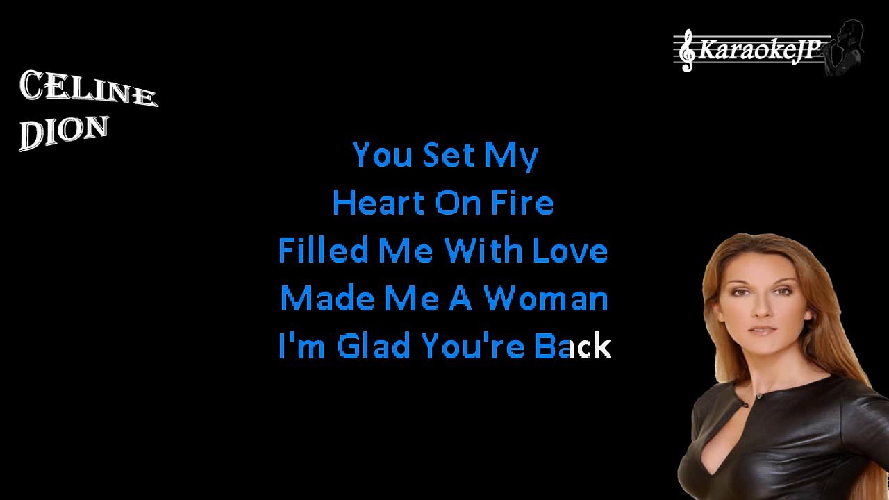 Celine Dion - Alive (Karaoke)