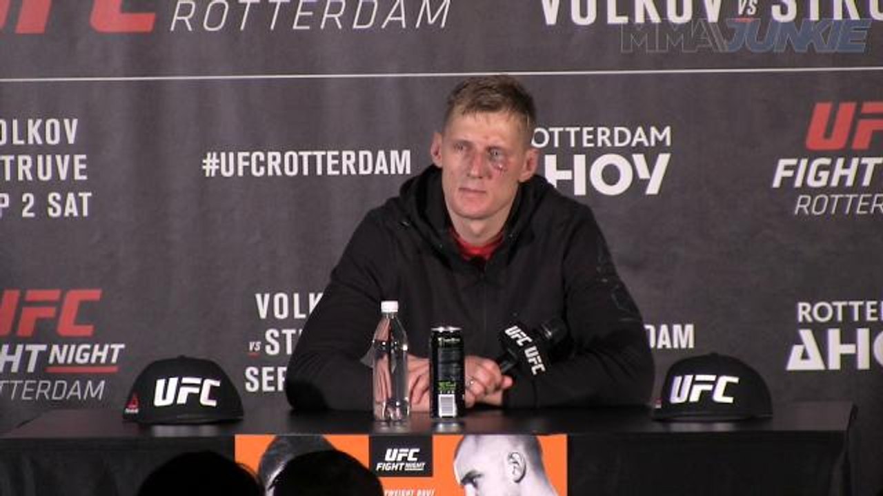Alexander Volkov full post-fight press conference at UFC Fight Night 115