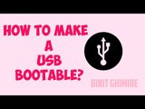 How to Make USB Bootable