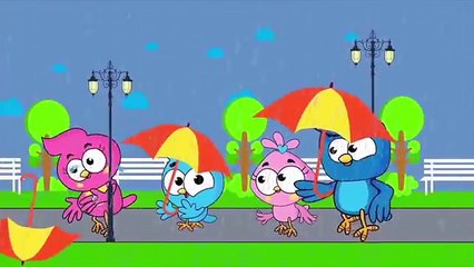 Birds Family Baby The Bird Was Stretched Eps Cartoon Animation Nursery Rhymes by Arnold Th