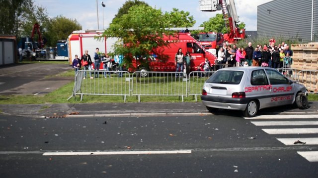 Philippeville: portes ouvertes chez les pompiers, la désincarcération