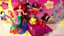 Patauger petit sirène jouer Princesse le le le le la jouets avec Doh ariel ♡ disney sebastian playdough