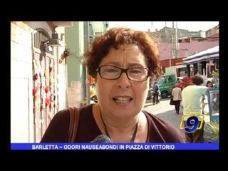 Barletta | Odori nauseabondi in Piazza Di Vittorio