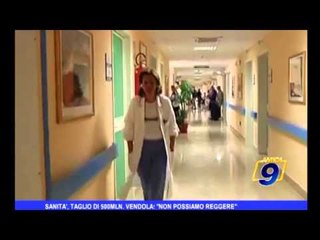 Sanità, taglio di 500MLN. Vendola: "Non possiamo reggere"