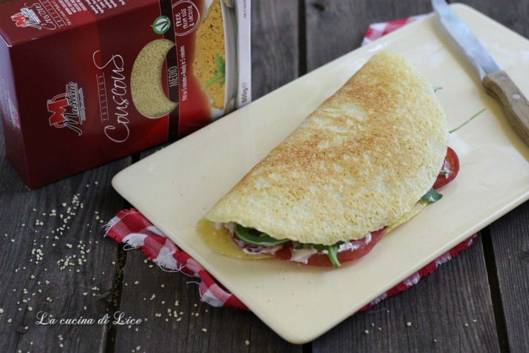 Piadina di couscous