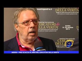 Andria | Pino Scaccia al Meeting Cercatori della Verità