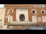 TG 21.10.14 Bari, in fiamme l'ex convento Santa Chiara. Nigeriano dà fuoco a suppellettili