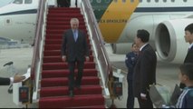 Michel Temer llega a ciudad china de Xiamen para participar en cumbre BRICS
