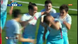 Trabzonsporlu Sefa Akgünden mükemmel gol