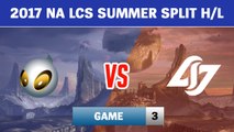 Highlights: DIG vs CLG Game 3 | Team Dignitas vs Counter Logic Gaming | 2017 NA LCS Summer - Third Place Match