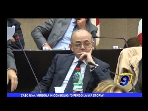Caso ILVA, Vendola in Consiglio: Difendo la mia storia
