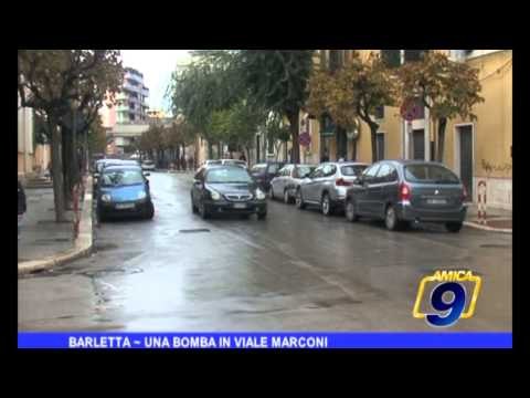 Barletta | Una bomba in Viale Marconi