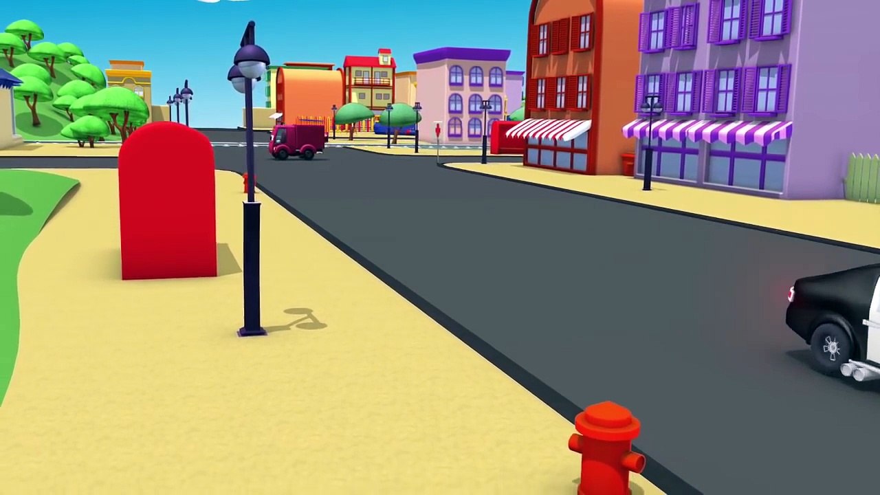 The Car Patrol  - Police Car & Fire Truck of Car City and the Stolen Cakes   Cartoons for Kids ,animated cartoons Movies comedy action tv series 2018