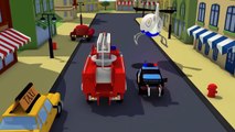 The Car Patrol - Fire Truck and Police Car and the Speeding Kites in Car City _ Cars cartoon ,animated cartoons Movies comedy action tv series 2018