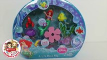 Bain changer couleur patauger petit sirène Princesse jouets Ariel sebastian disney chang