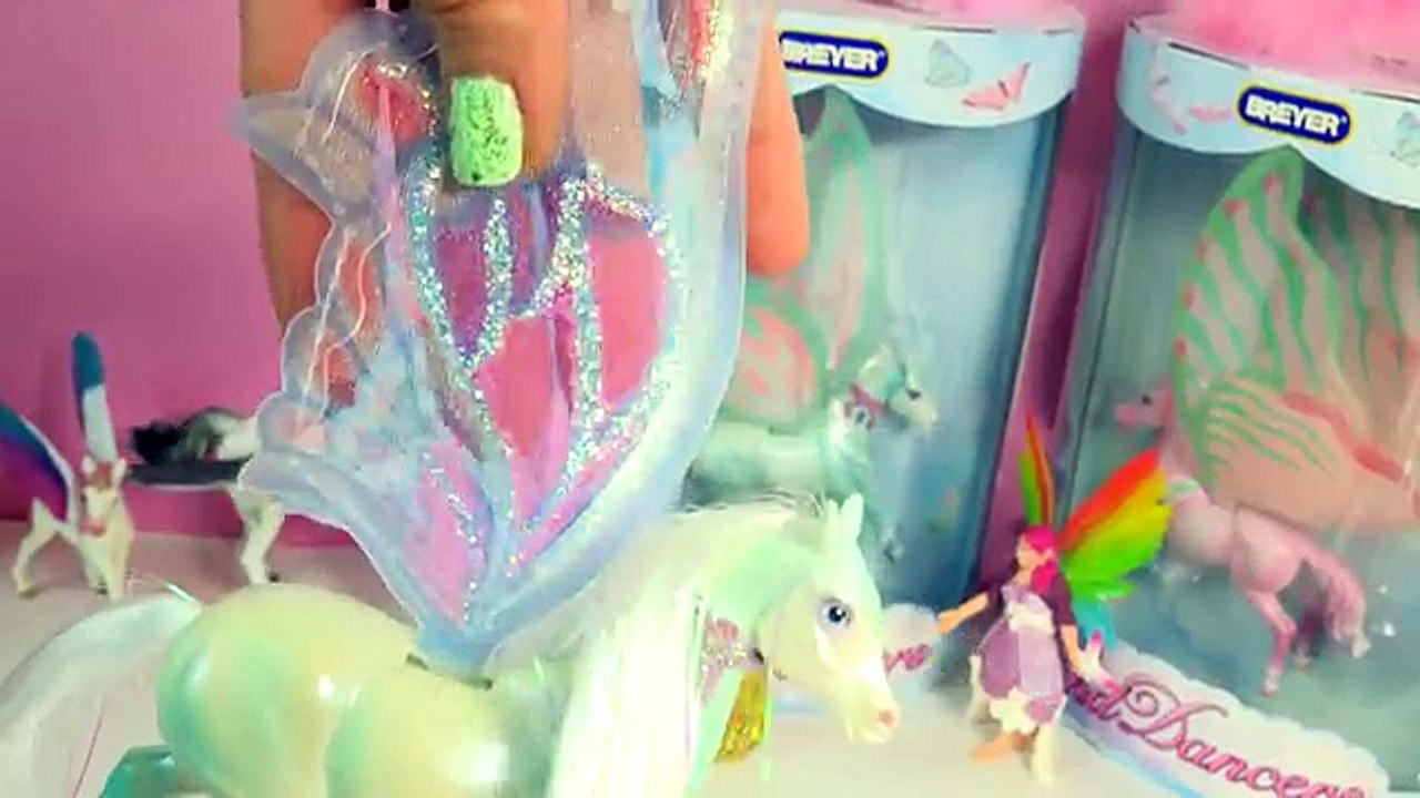 Bolsas ciego caja bailarina hada fantasía completo caballos sorpresa viento Breyer micro mini
