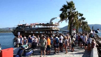 Sakin Kent" Yerli Turistle Bayram Etti