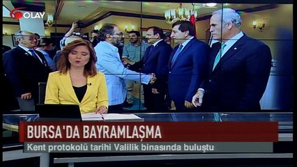 Bursa'da bayramlaşma (Haber 01 09 2017)