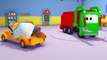 Tom The Tow Truck's Paint Shop - Katie is Dora the Explorer _ Truck and car cartoons for kids ,animated cartoons Movies comedy action tv series 2018