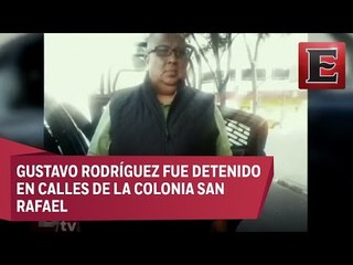 Capturan a “El Lentes”, asaltante de bancos en la CDMX y Edomex