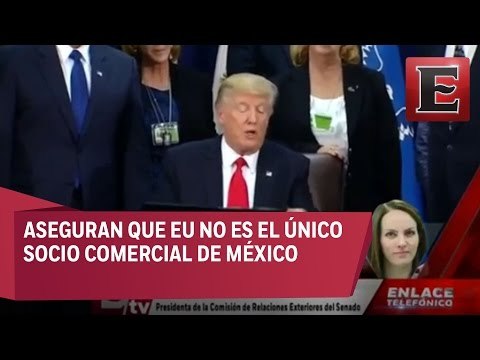 Senadores mexicanos reaccionan ante construcción del muro fronterizo