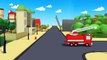 The Car Patrol - fire truck and police car in Baby Tom is in trouble in Car City  _ Trucks cartoon ,animated cartoons Movies comedy action tv series 2018