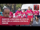 Carrera contra el cáncer de mama en la CDMX