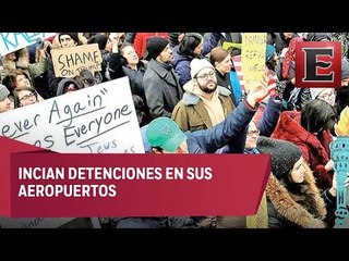 La Era Trump: Se desata crisis por bloqueo a migrantes