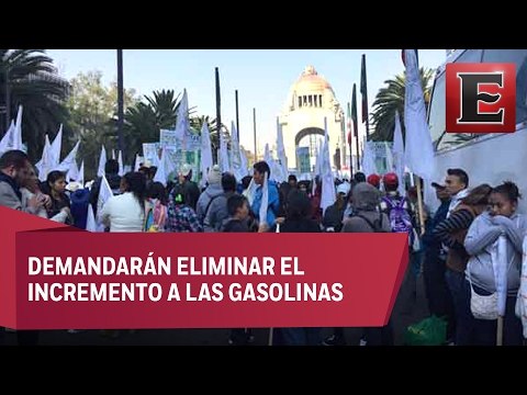 Campesinos marcharán por calles del Centro Histórico por gasolinazo