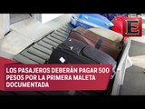 Aeroméxico cobrará tarifa a equipaje en vuelos a EU y Canadá