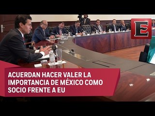 Conago y Peña Nieto acuerda apoyo a migrantes en EU