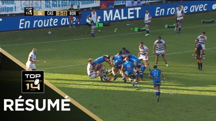 TOP 14 - Résumé  Castres-Bordeaux Begles: 33-19 - J2 - Saison 2017/2018