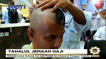 Usai Puncak Haji, Jamaah Gunduli Rambut