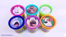 Mejor colores puntos para niño Aprender vida de mascotas secreto sorpresas juguete tinas vídeo Playdoh dippin