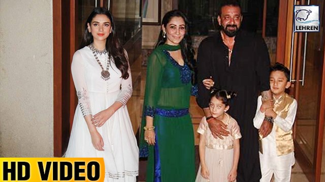 Sanjay Dutt's Eid Celebration With Bhoomi Cast