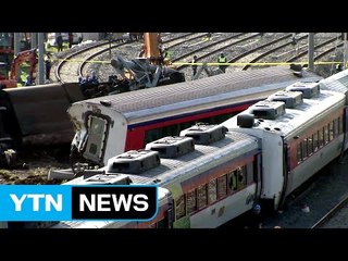 무궁화호 열차 탈선으로 9명 사상...전라선 운행 중단 / YTN