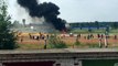 Shocking moment air show plane crashes in front of crowds