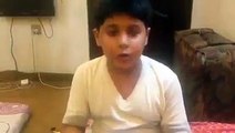 Kid Message to Imran Khan for Aleem Khan