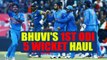 India vs Sri Lanka 5th ODI : Bhuvneshawar Kumar take 1st 5 wicket haul in ODI | Oneindia News