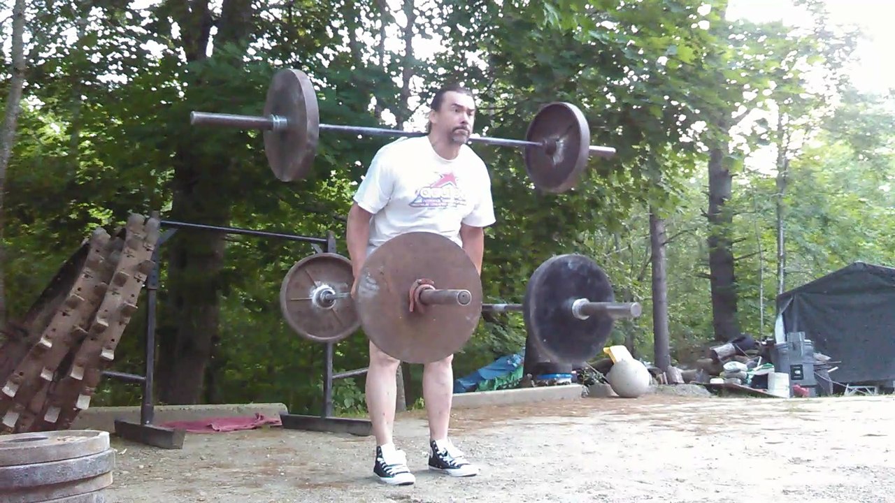 3 Barbells Anyhow 415lb!