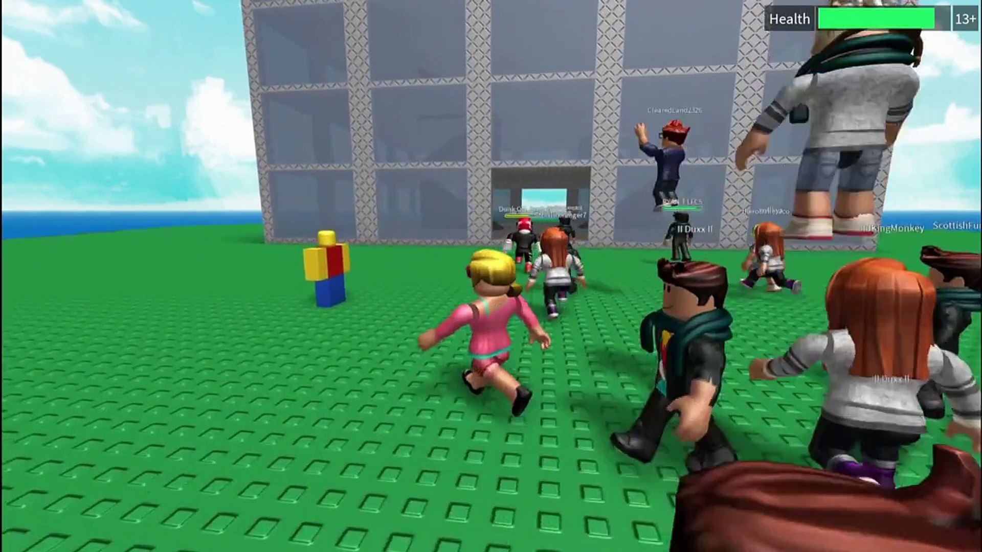 roblox natural disaster survival is real funny youtube